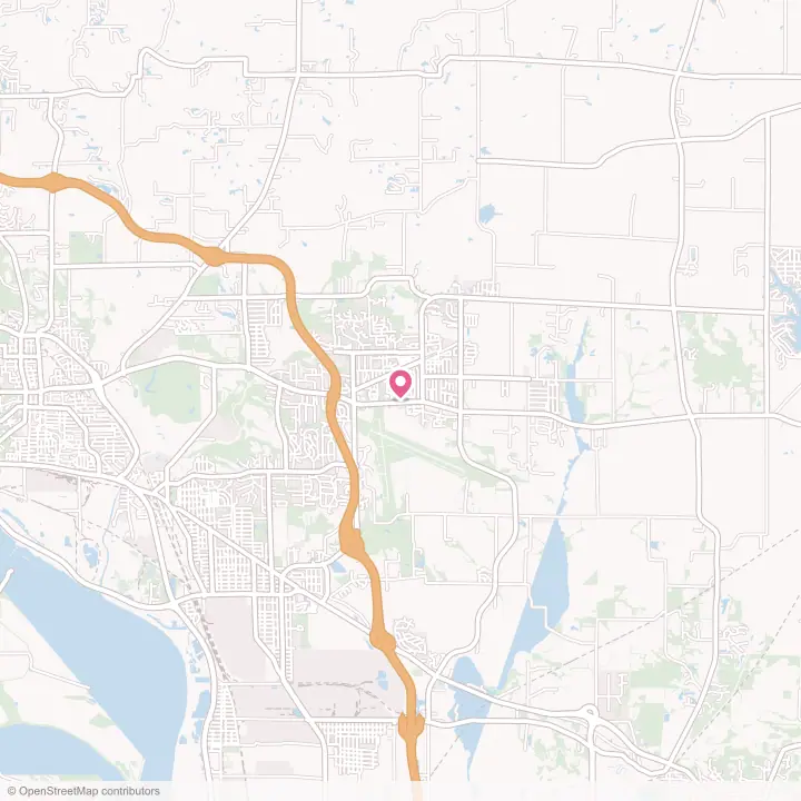 Map of the flower delivery area in Bethalto, Illinois