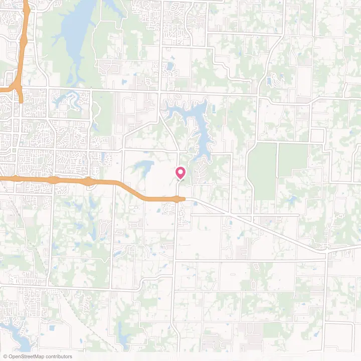 Map of the flower delivery area in Lake Lotawana, Missouri