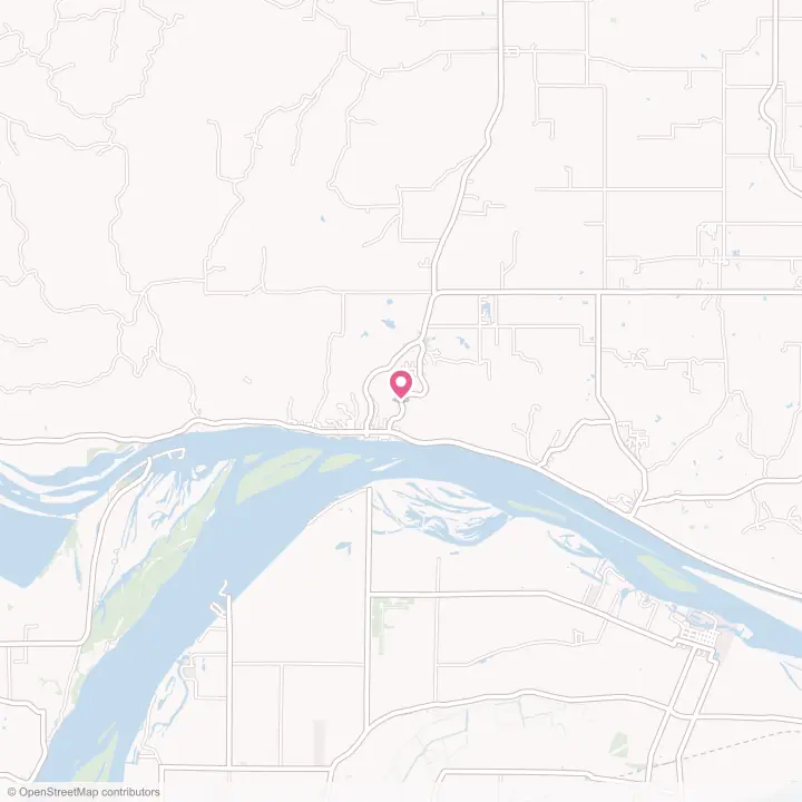 Map of the flower delivery area in Grafton, Illinois
