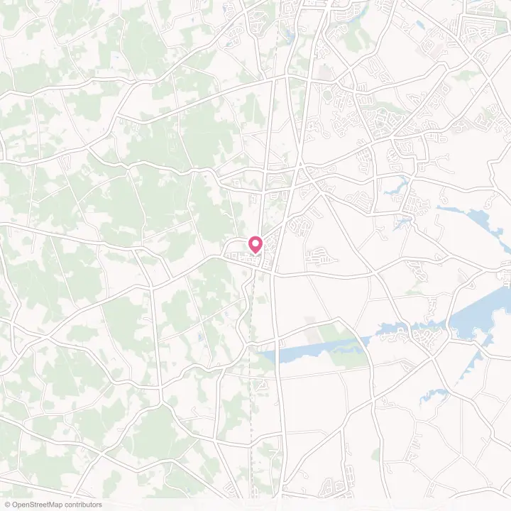 Map of the flower delivery area in Felton, Delaware