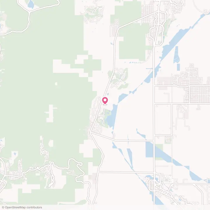 Map of the flower delivery area in Genoa, Nevada