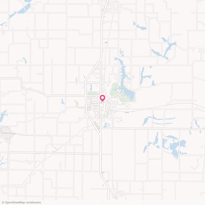 Map of the flower delivery area in Sullivan, Indiana