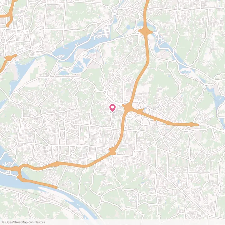 Map of the flower delivery area in Mount Carmel, Ohio