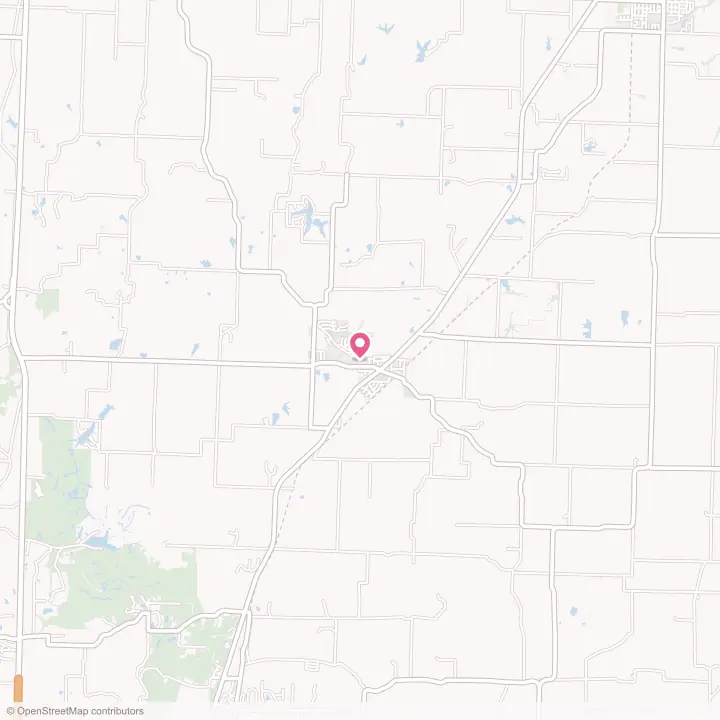 Map of the flower delivery area in Hallsville, Missouri