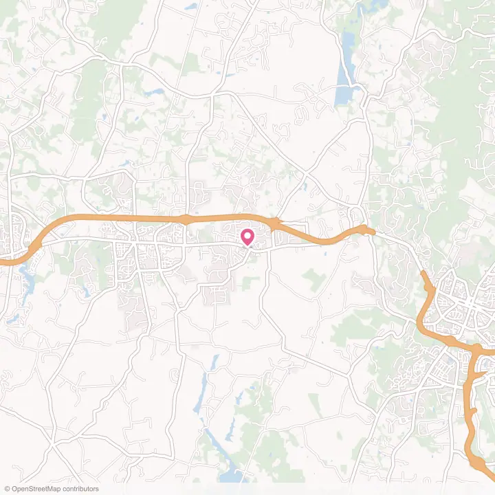Map of the flower delivery area in Hamilton, Virginia