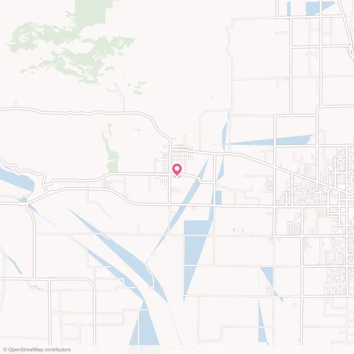 Map of the flower delivery area in Sutter, California