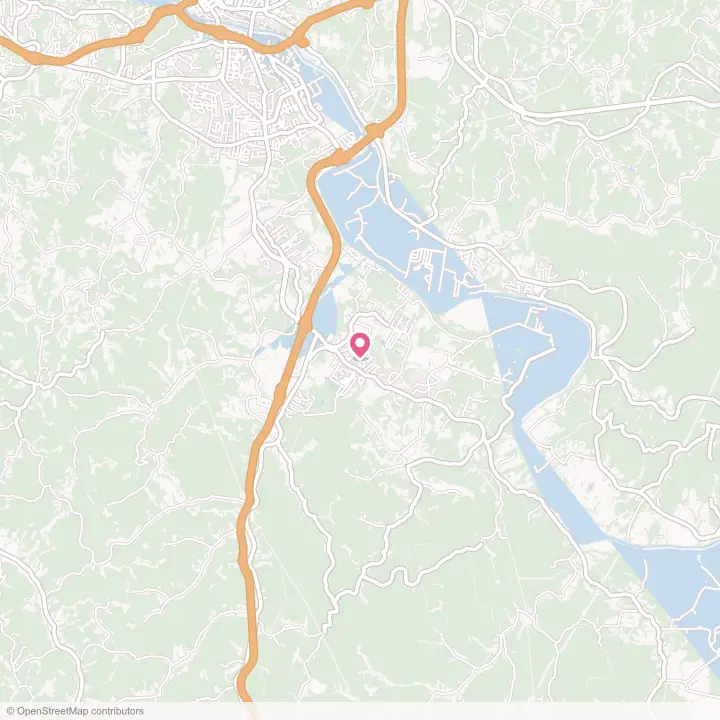 Map of the flower delivery area in Mineralwells, West Virginia