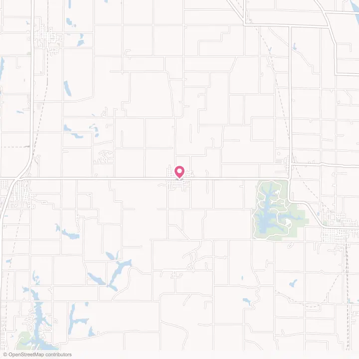 Map of the flower delivery area in Hymera, Indiana