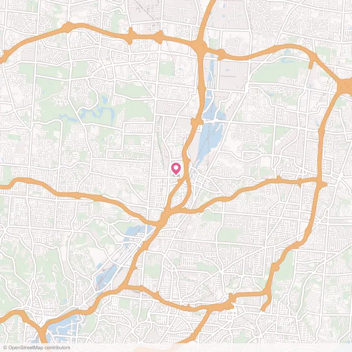 Map of the flower delivery area in Lockland, Ohio