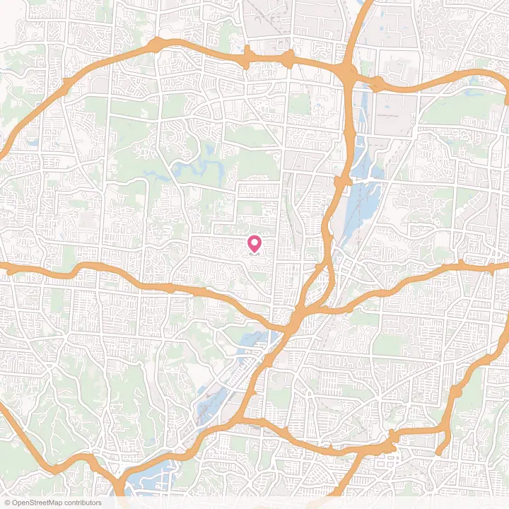 Map of the flower delivery area in Wyoming, Ohio