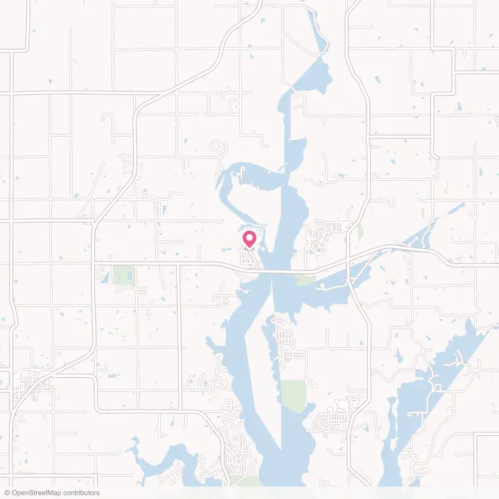 Map of the flower delivery area in Ozawkie, Kansas