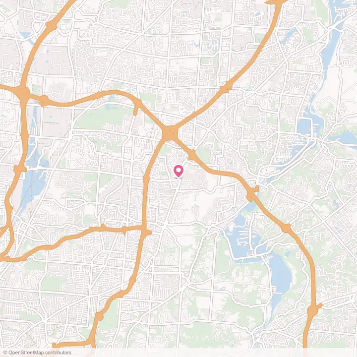 Map of the flower delivery area in Montgomery, Ohio