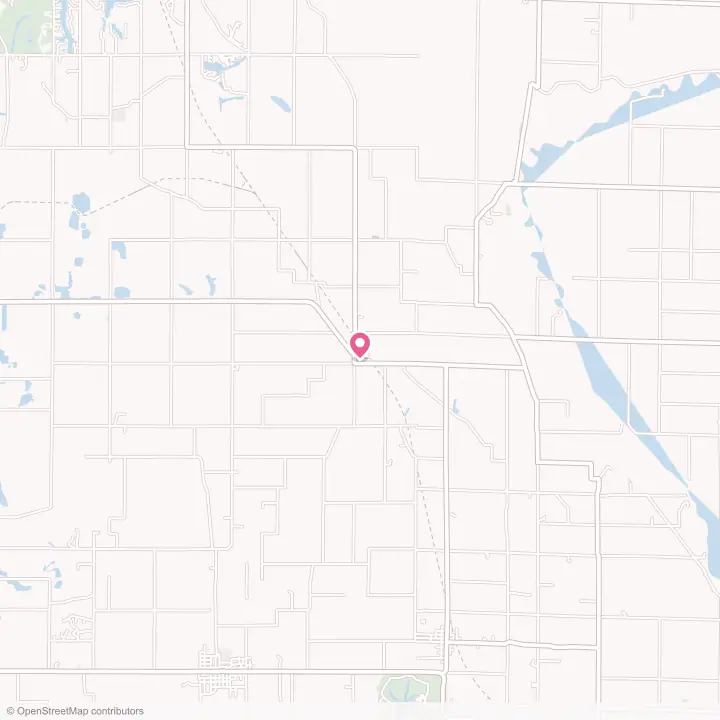 Map of the flower delivery area in Lewis, Indiana