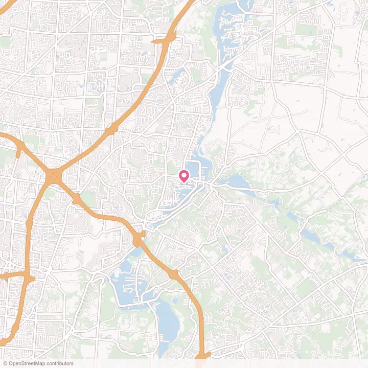 Map of the flower delivery area in Loveland, Ohio