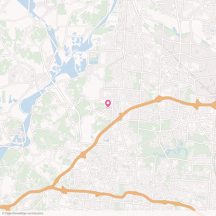 Map of the flower delivery area in Pleasant Run, Ohio