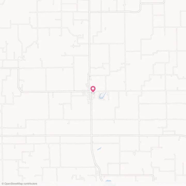 Map of the flower delivery area in Greenfield, Illinois