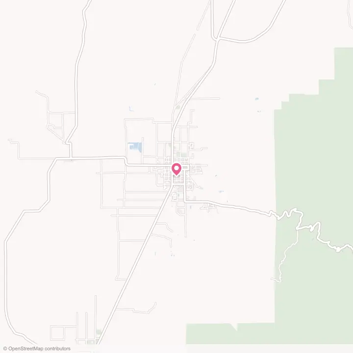 Map of the flower delivery area in Ephraim, Utah
