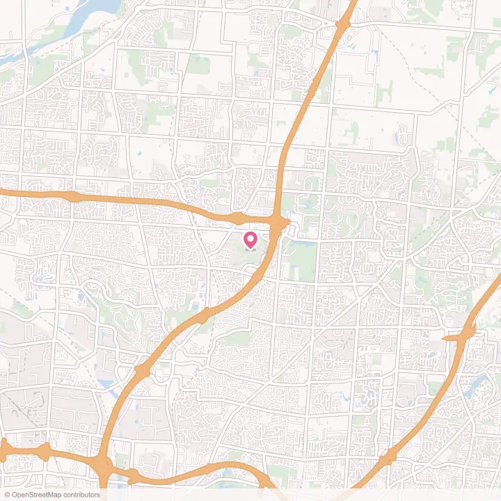 Map of the flower delivery area in Wetherington, Ohio