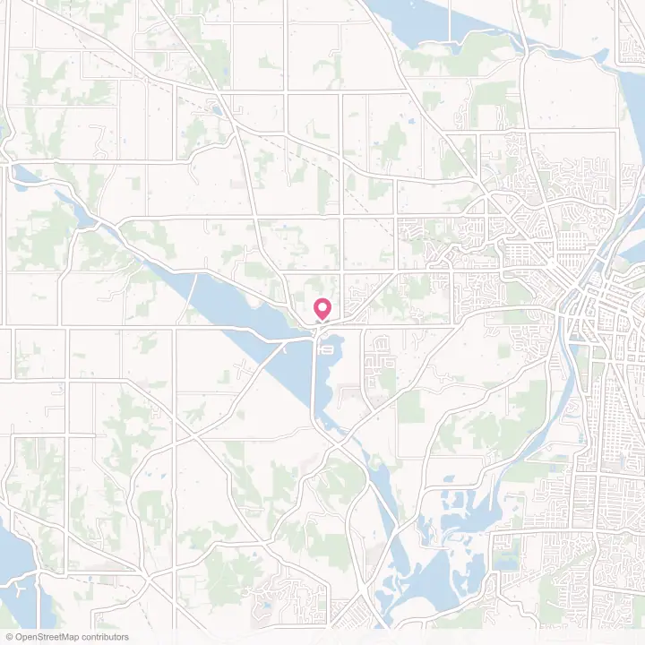 Map of the flower delivery area in Millville, Ohio