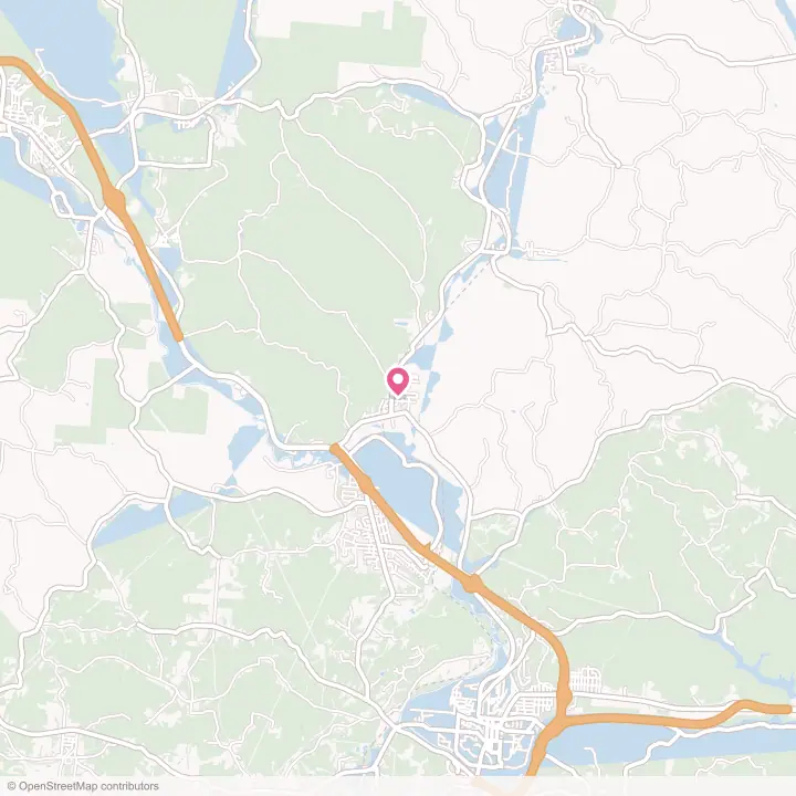 Map of the flower delivery area in Chauncey, Ohio