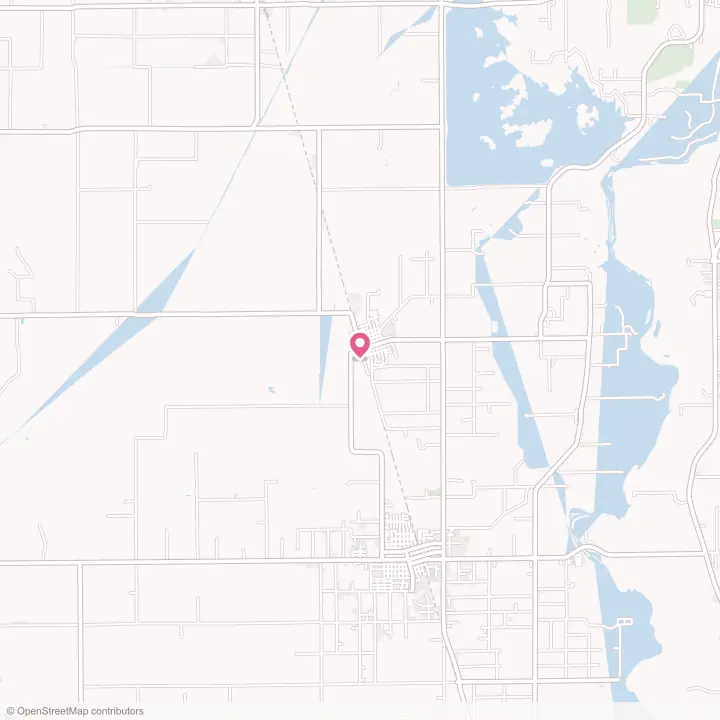 Map of the flower delivery area in Biggs, California