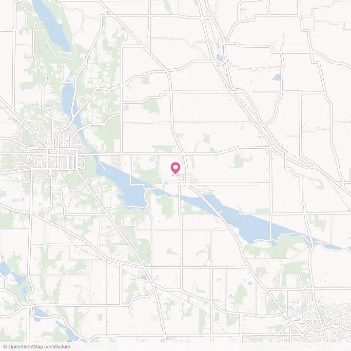 Map of the flower delivery area in Darrtown, Ohio