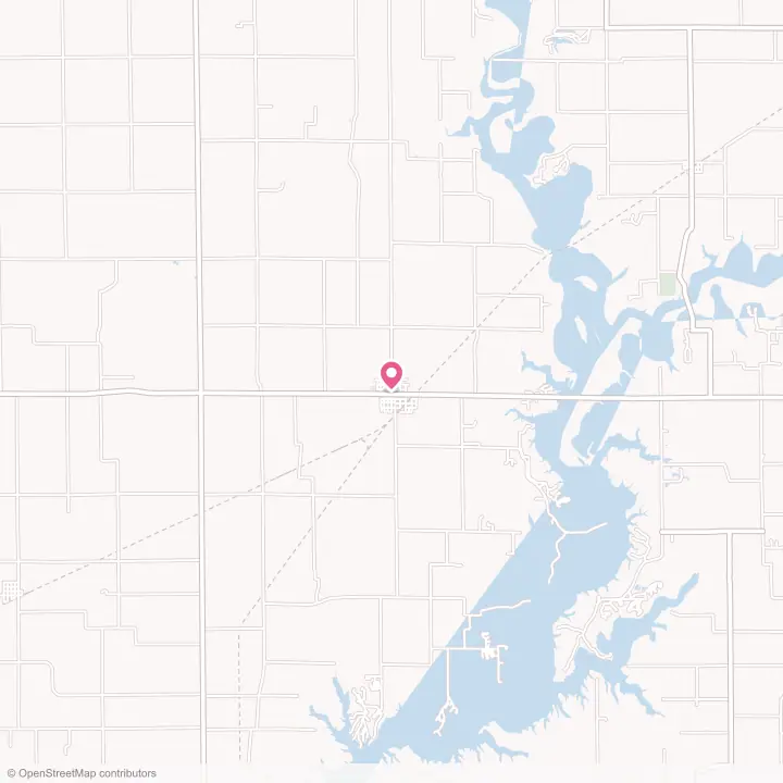 Map of the flower delivery area in Findlay, Illinois