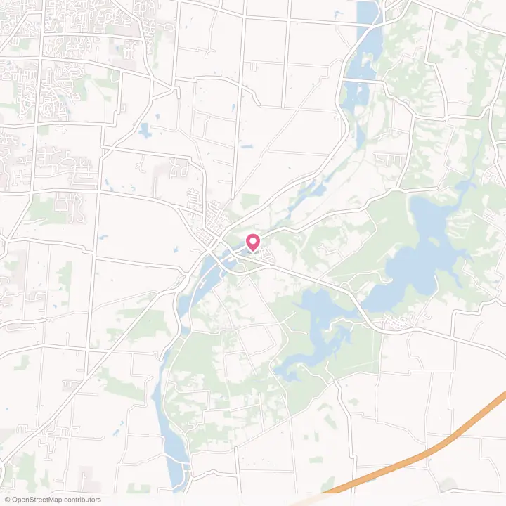 Map of the flower delivery area in Corwin, Ohio