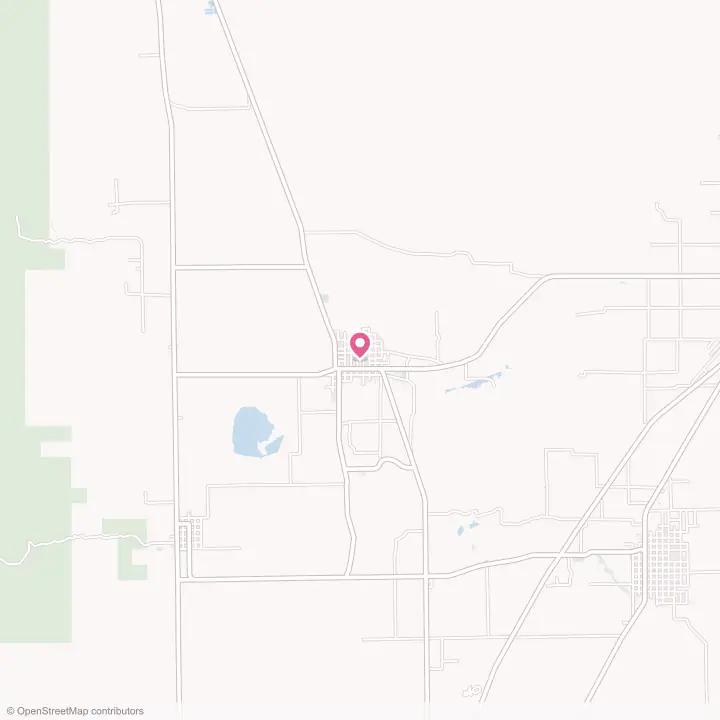 Map of the flower delivery area in Moroni, Utah