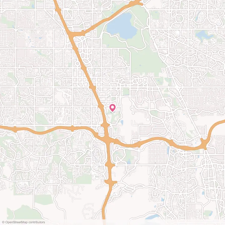 Map of the flower delivery area in Inverness, Colorado