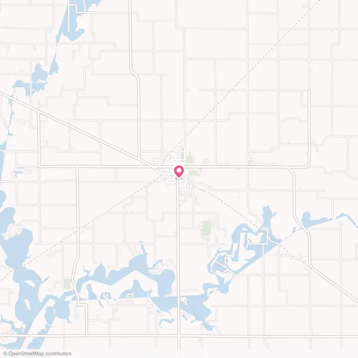 Map of the flower delivery area in Sullivan, Illinois