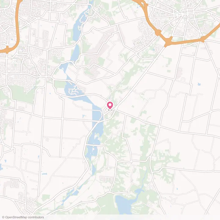 Map of the flower delivery area in Spring Valley, Ohio