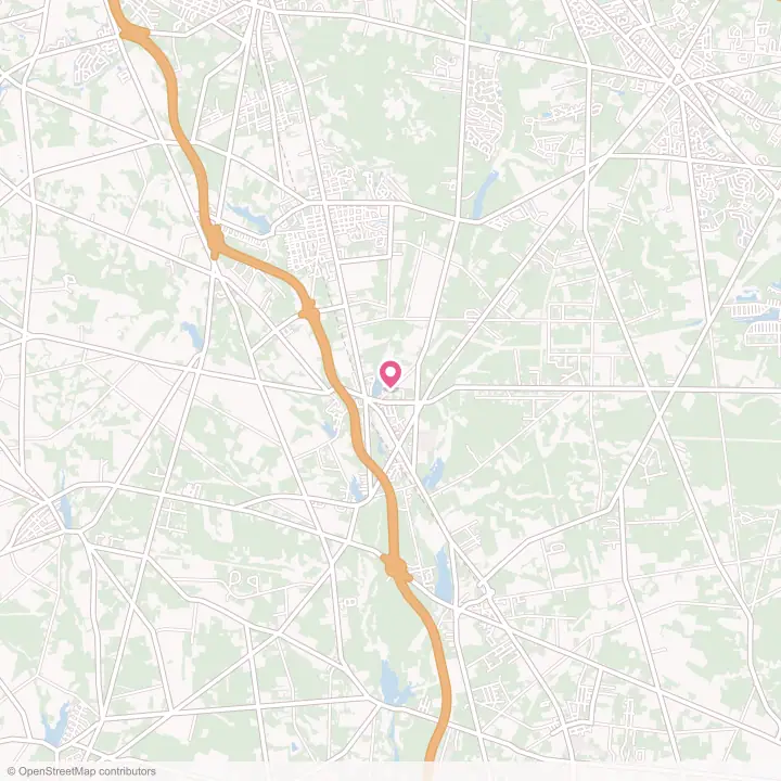 Map of the flower delivery area in Franklinville, New Jersey