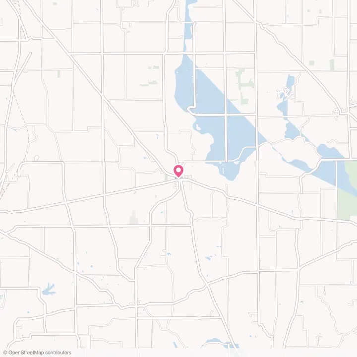 Map of the flower delivery area in Gratis, Ohio