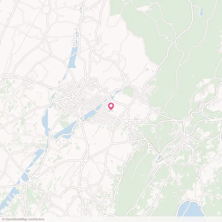 Map of the flower delivery area in Wayne Heights, Pennsylvania
