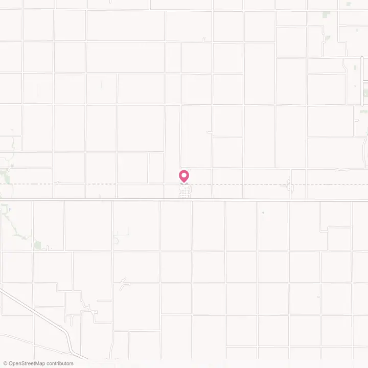 Map of the flower delivery area in Hammond, Illinois