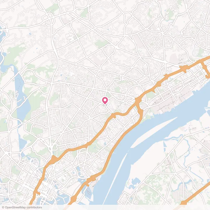 Map of the flower delivery area in Arden, Delaware