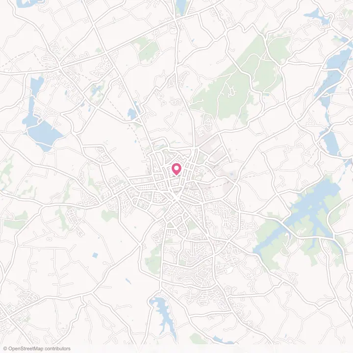 Map of the flower delivery area in Hanover, Pennsylvania