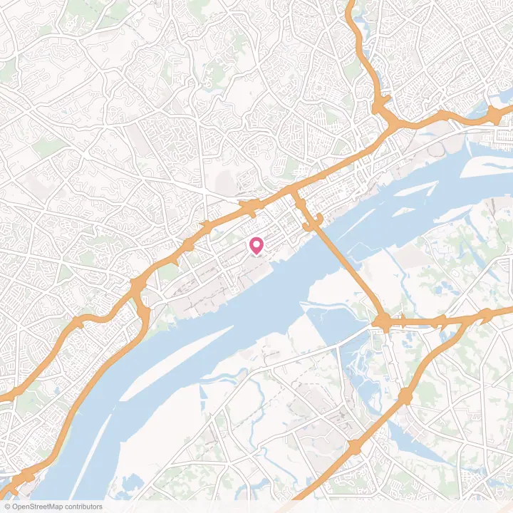 Map of the flower delivery area in Trainer, Pennsylvania