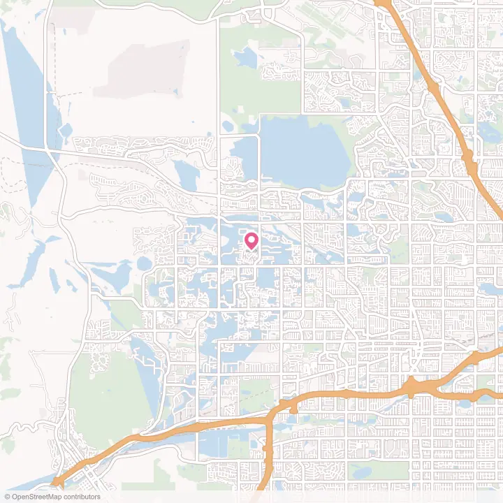 Map of the flower delivery area in Arvada, Colorado