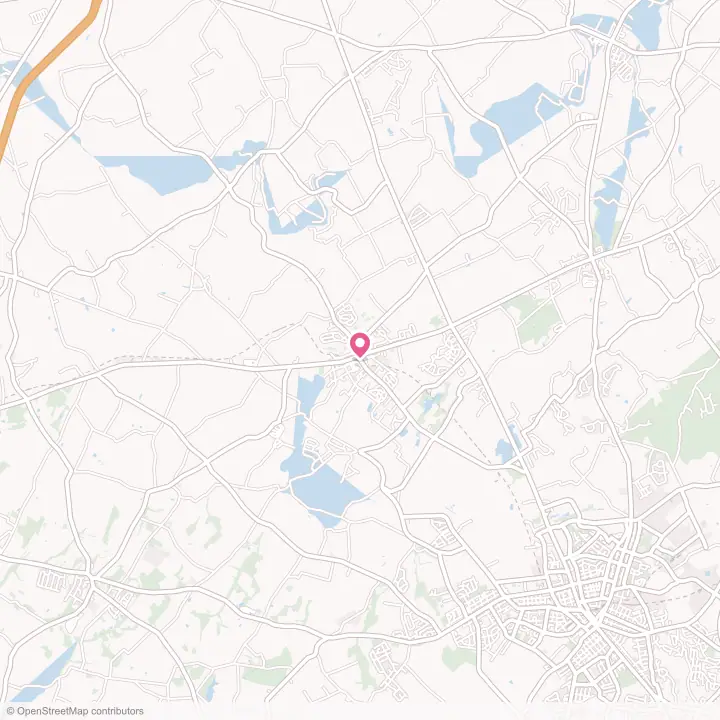 Map of the flower delivery area in New Oxford, Pennsylvania