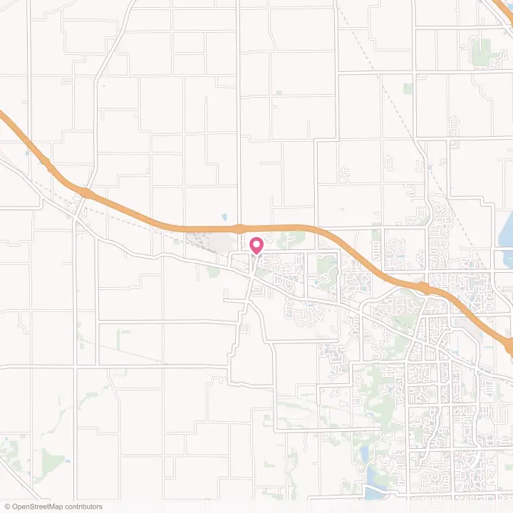Map of the flower delivery area in Pittsboro, Indiana