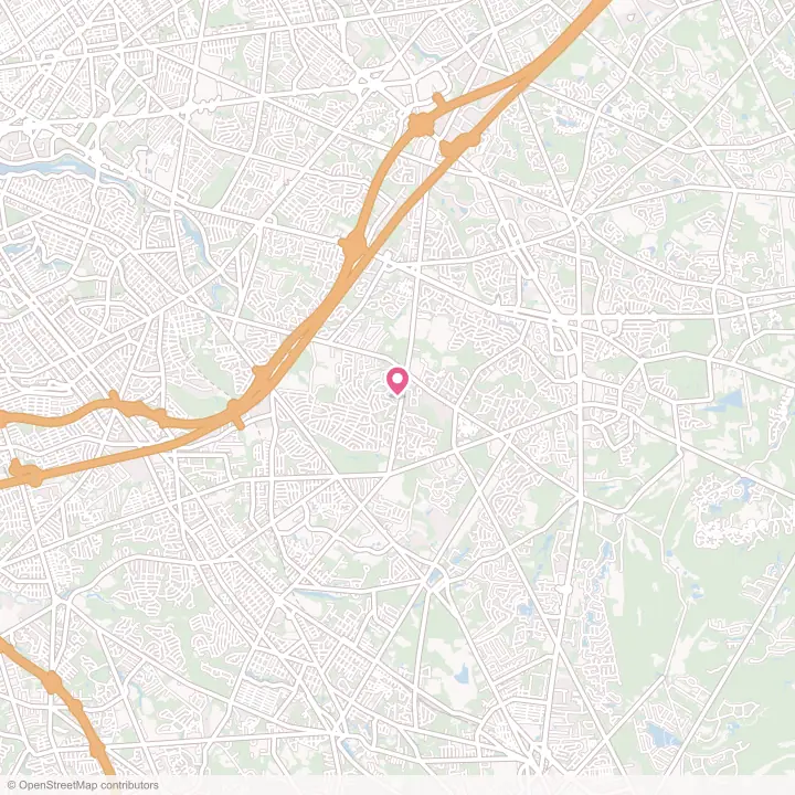 Map of the flower delivery area in Springdale, New Jersey