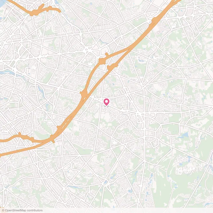 Map of the flower delivery area in Greentree, New Jersey