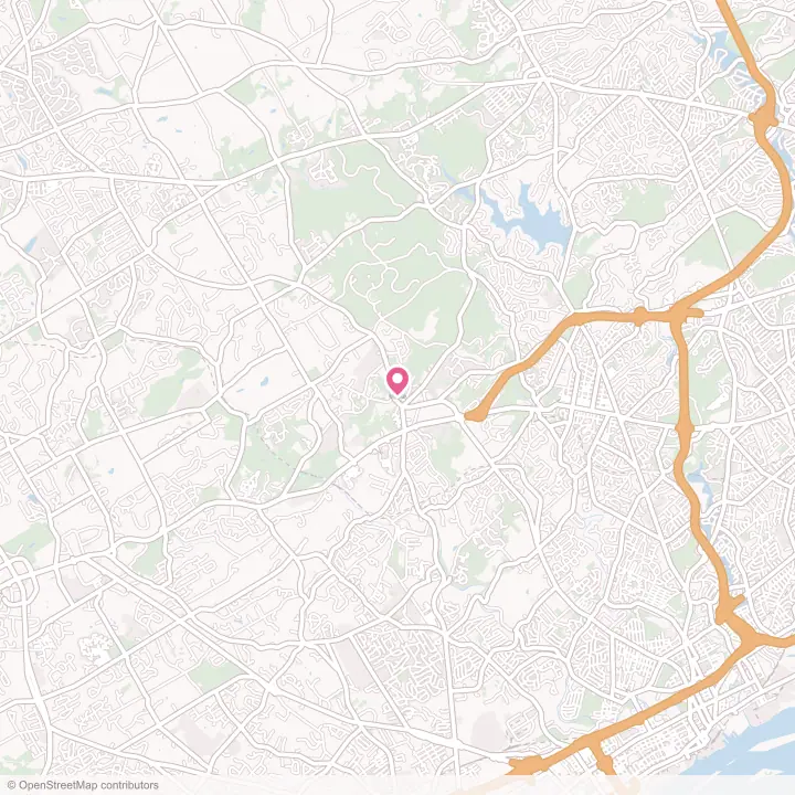 Map of the flower delivery area in Lima, Pennsylvania