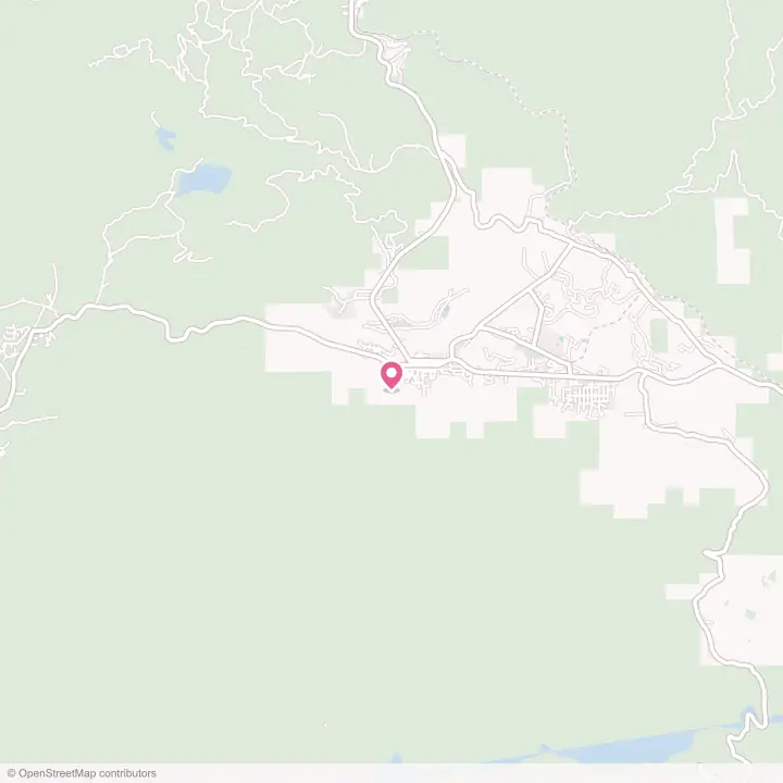 Map of the flower delivery area in Quincy, California