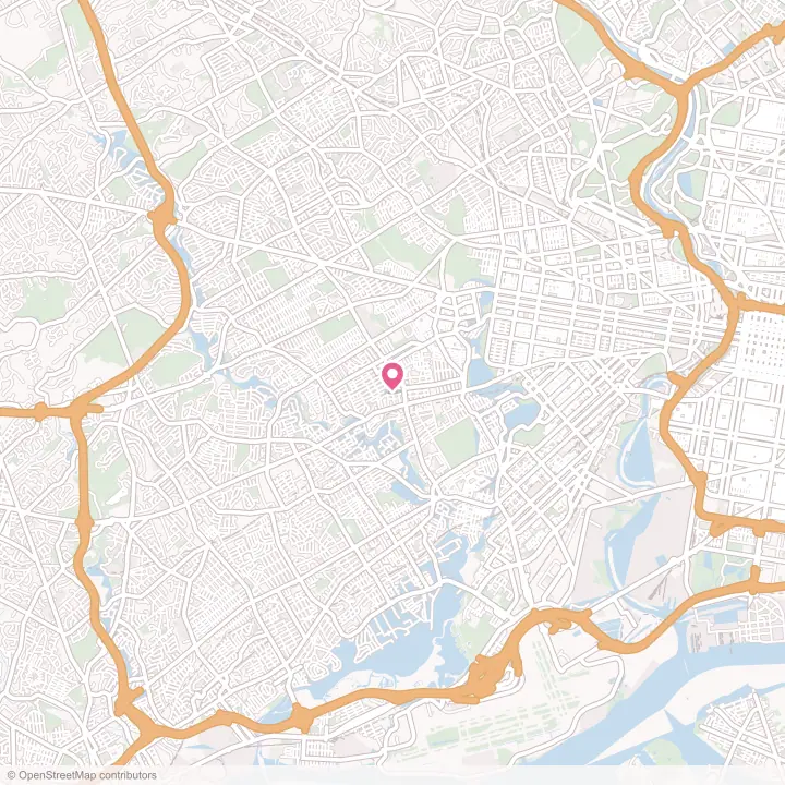Map of the flower delivery area in Lansdowne, Pennsylvania
