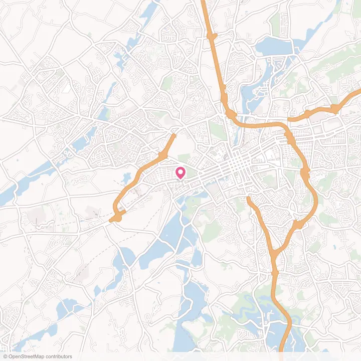 Map of the flower delivery area in West York, Pennsylvania