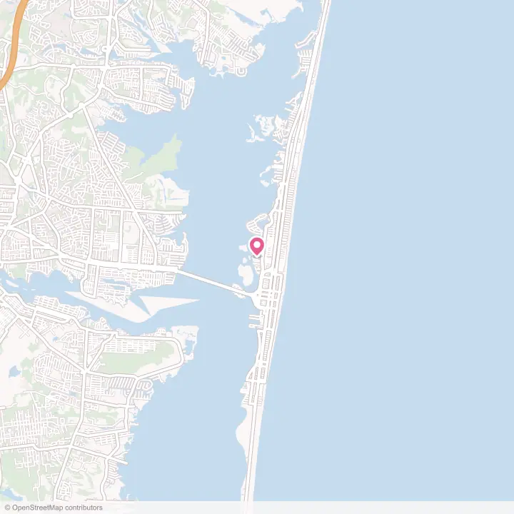 Map of the flower delivery area in Dover Beaches South, New Jersey