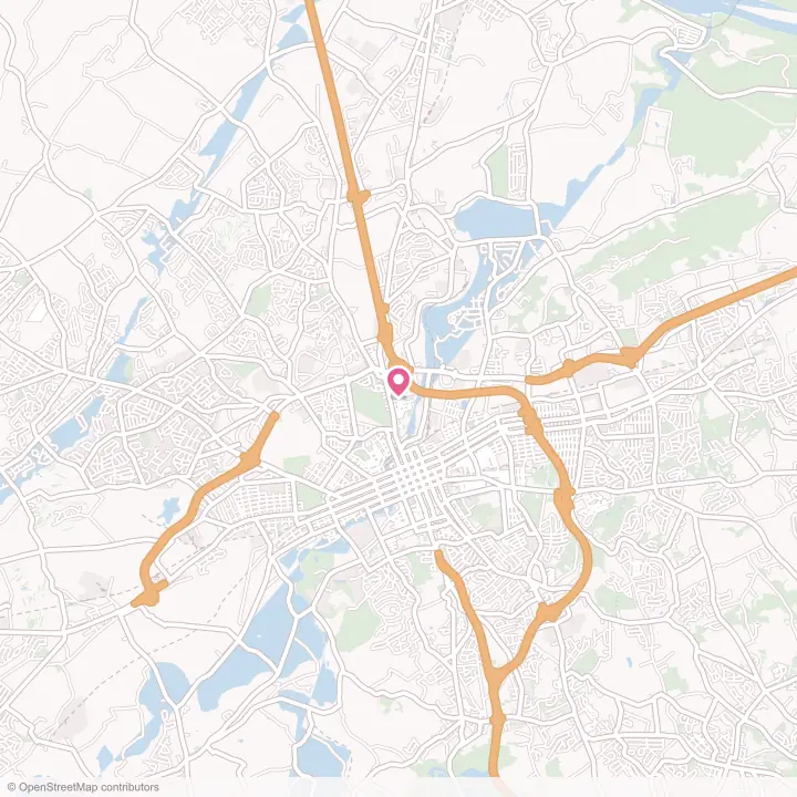 Map of the flower delivery area in North York, Pennsylvania